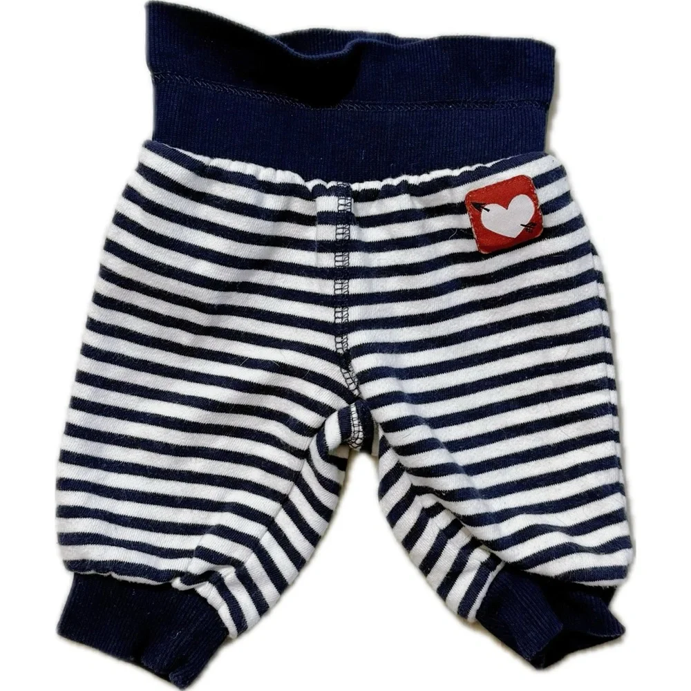 Gymboree Navy and White‎ Striped Baby Pants
